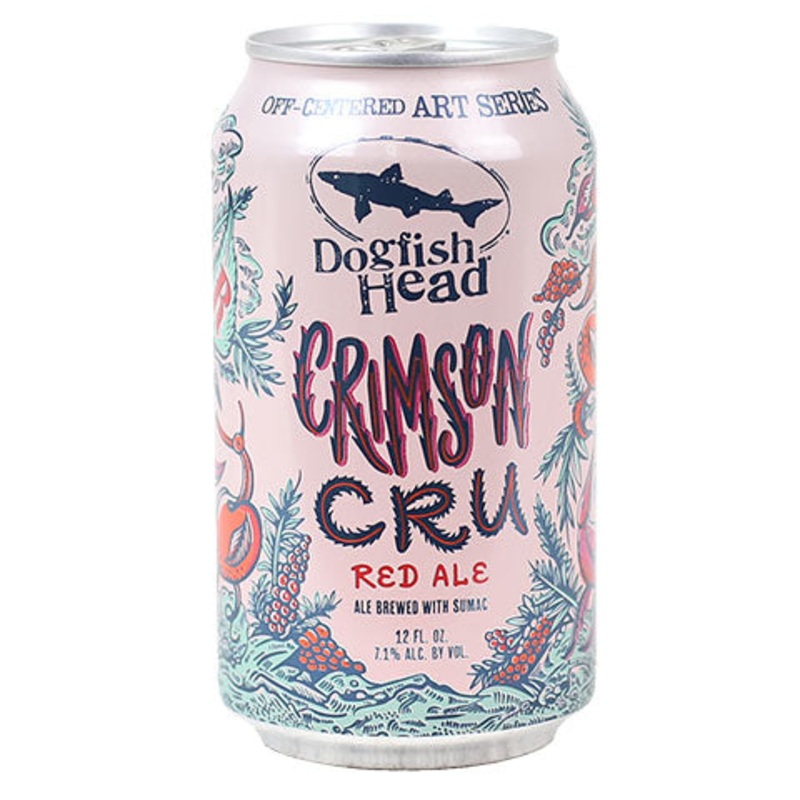 Dogfish Head Crimson Cru Red Ale 12OZ SINGLE CAN