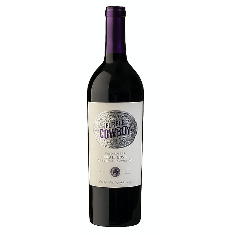 PURPLE COWBOY CABERNET SAUVIGNON TRAIL BOSS PASO ROBLES 750ML 750ML