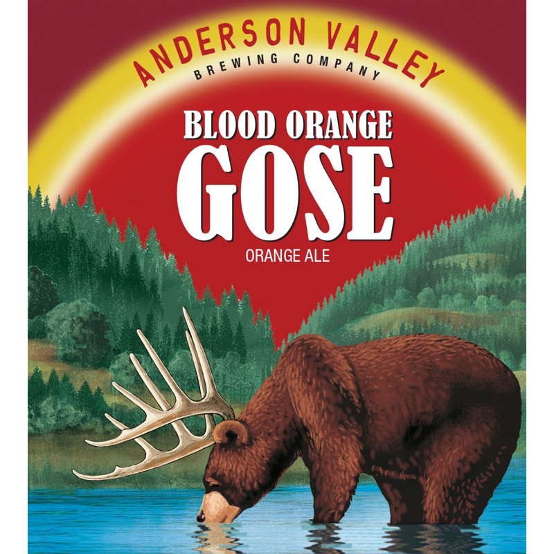 ANDERSON VALLEY BLOOD ORANGE GOSE 4/6PK CANS 12 oz (24)