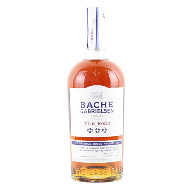 Bache-Gabrielsen VS Tre Kors Cognac 750ML BTL