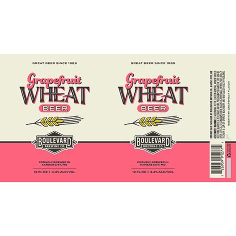 Boulevard Grapefruit Wheat Beer 12OZ SINGLE BTL
