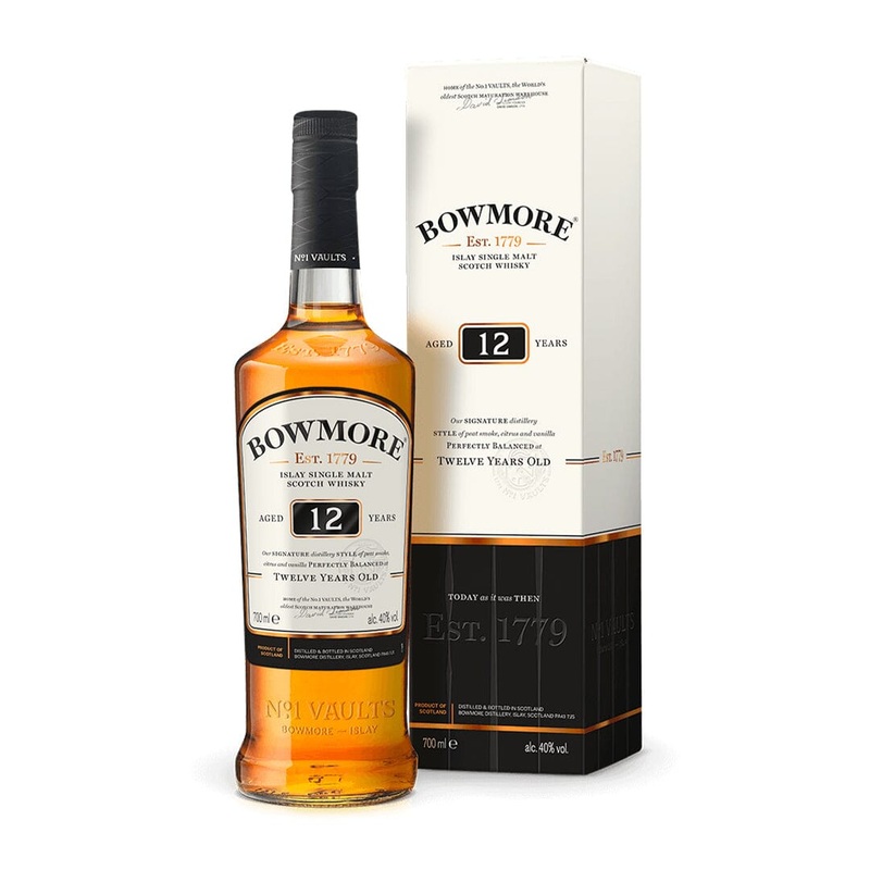 Bowmore 12 Year Old Single Malt Scotch Whisky