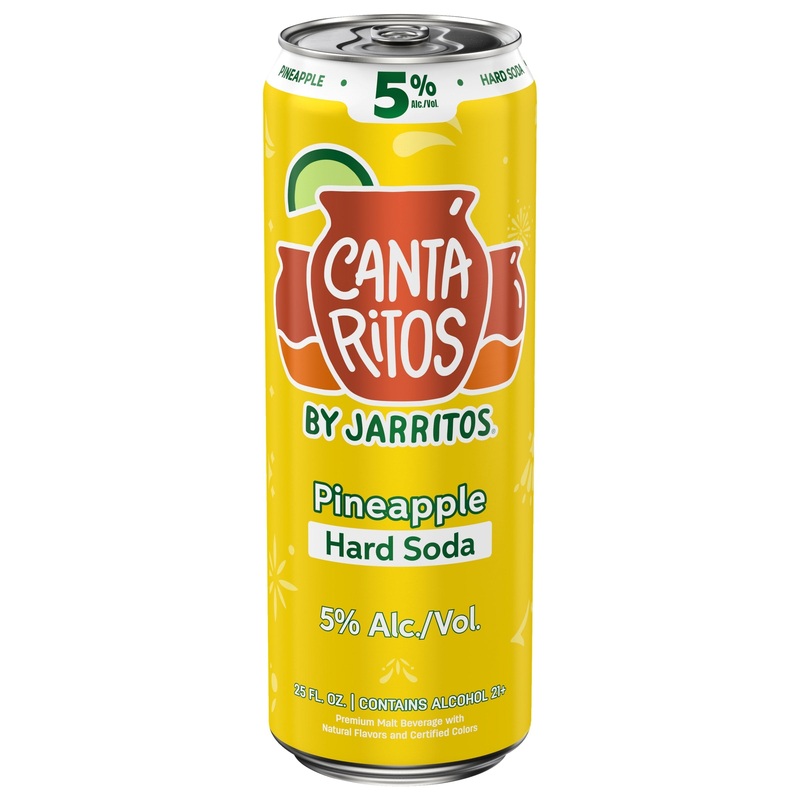 Cantaritos Pineapple 15 Pack (25 oz Cans)