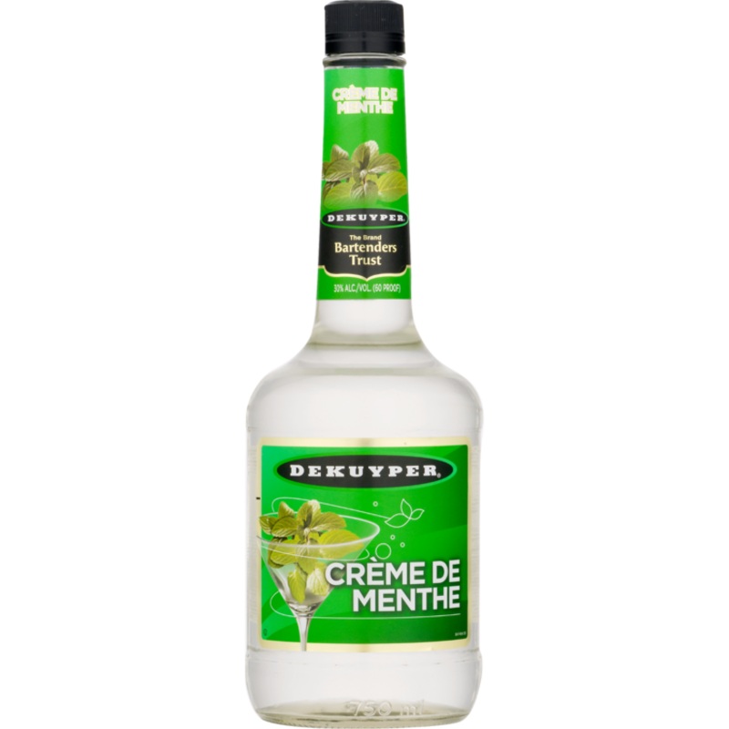 DEKUYPER CREME DE MENTHE WHITE 60 750ML 750ML
