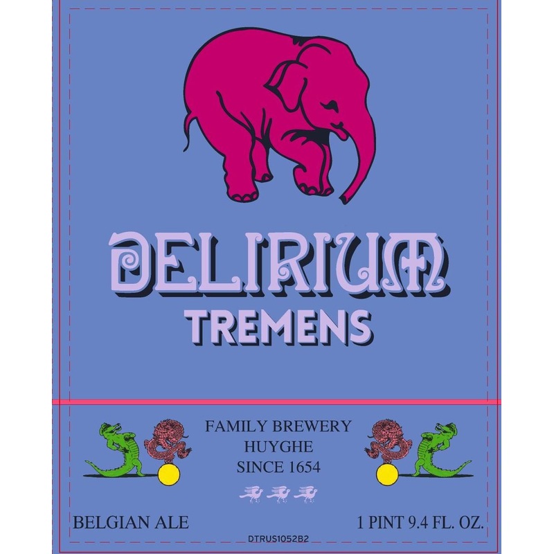 DELIRIUM TREMENS STRONG BLONDE ALE 6/4PK 8.5% abv 11.2 oz (24)