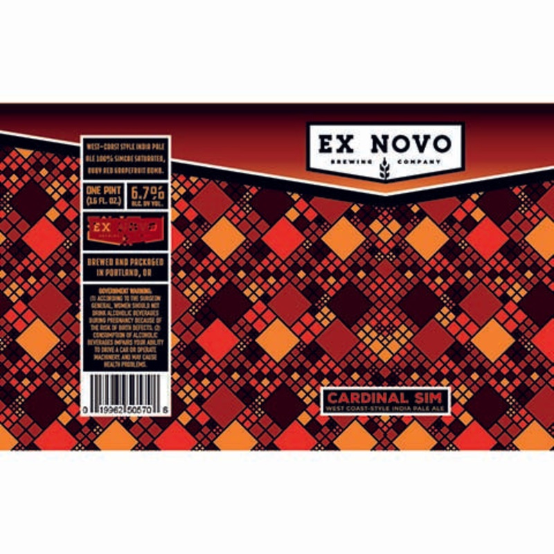 Ex Novo Cardinal Sim IPA 16OZ SINGLE CAN