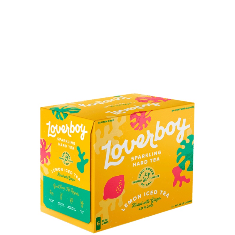 LoverBoy Lemon Tea 6pk Can