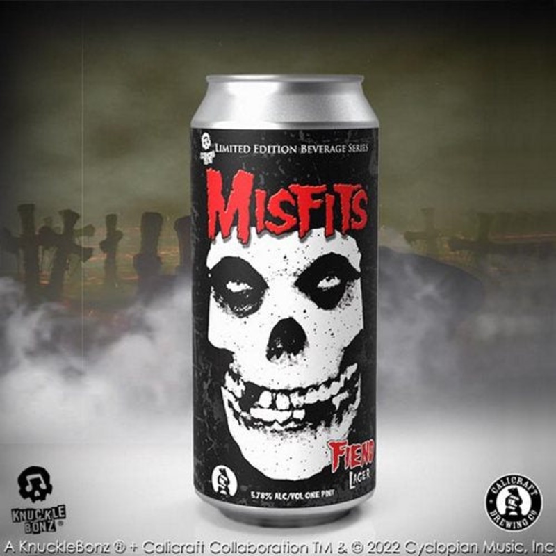 Misfits Fiend Lager (KnuckleBonz) 4PK 16OZ CAN