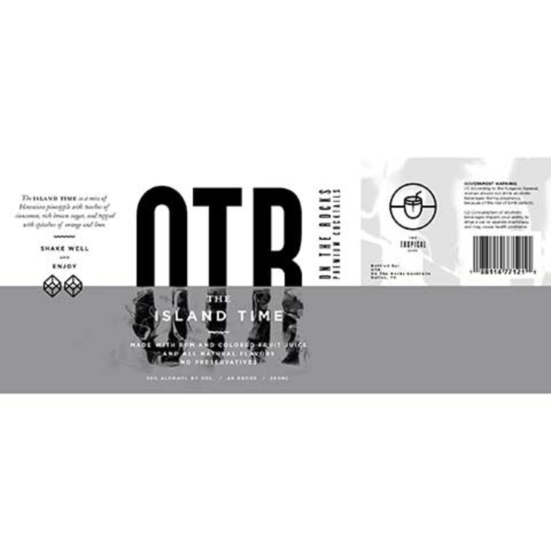 On the Rocks Island Time 200ML BTL