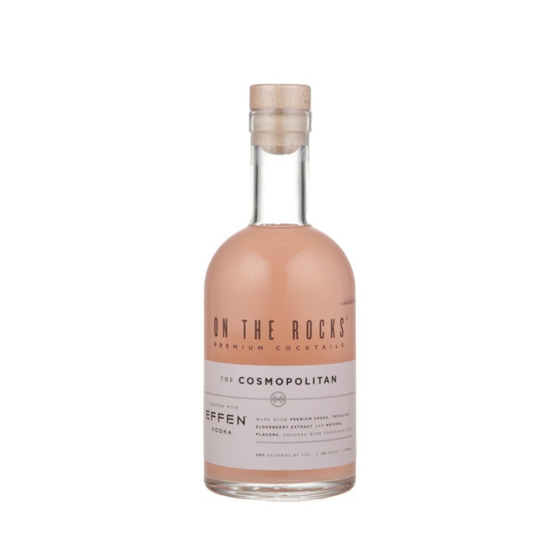 OTR-ON THE ROCKS THE COSMOPOLITAN CRAFTED WITH EFFEN VODKA 40 750ML 750ML
