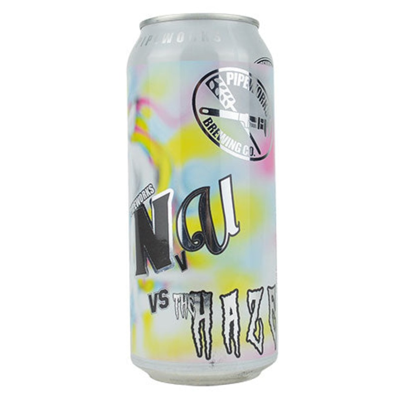 Pipeworks NvU vs The Haze DIPA 16OZ SINGLE CAN