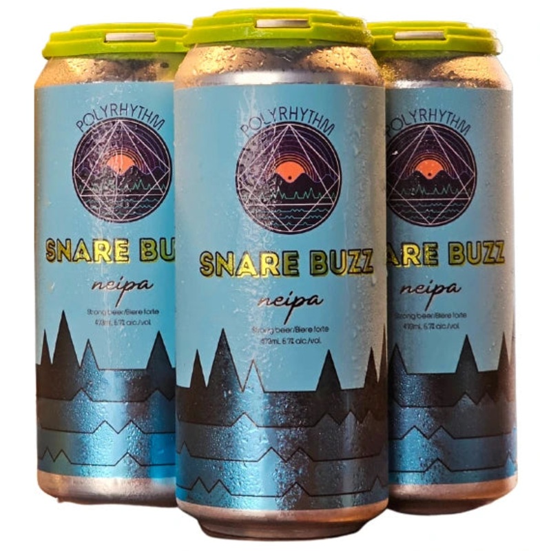 POLYRHYTHM SNARE BUZZ NEIPA 473ML 4PK CAN @ Windermere [1056081] 1892 ml