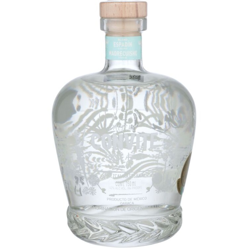 CONVITE MEZCAL ARTESANAL JOVEN ESPADIN MADRECUISHE BLEND 84 750ML 750ML