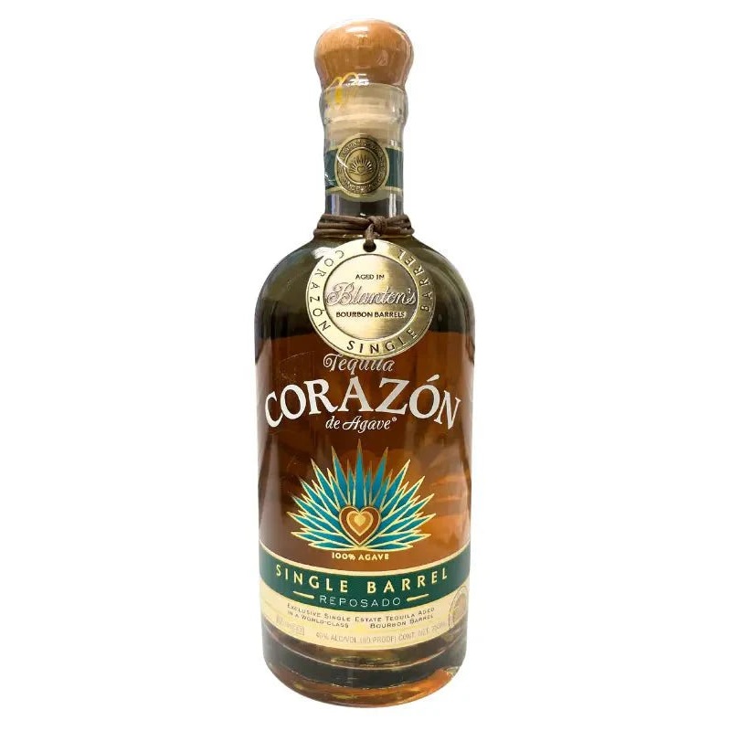 Corazon Single Barrel Reposado Aged in Blanton's Bourbon Barrels 750mL