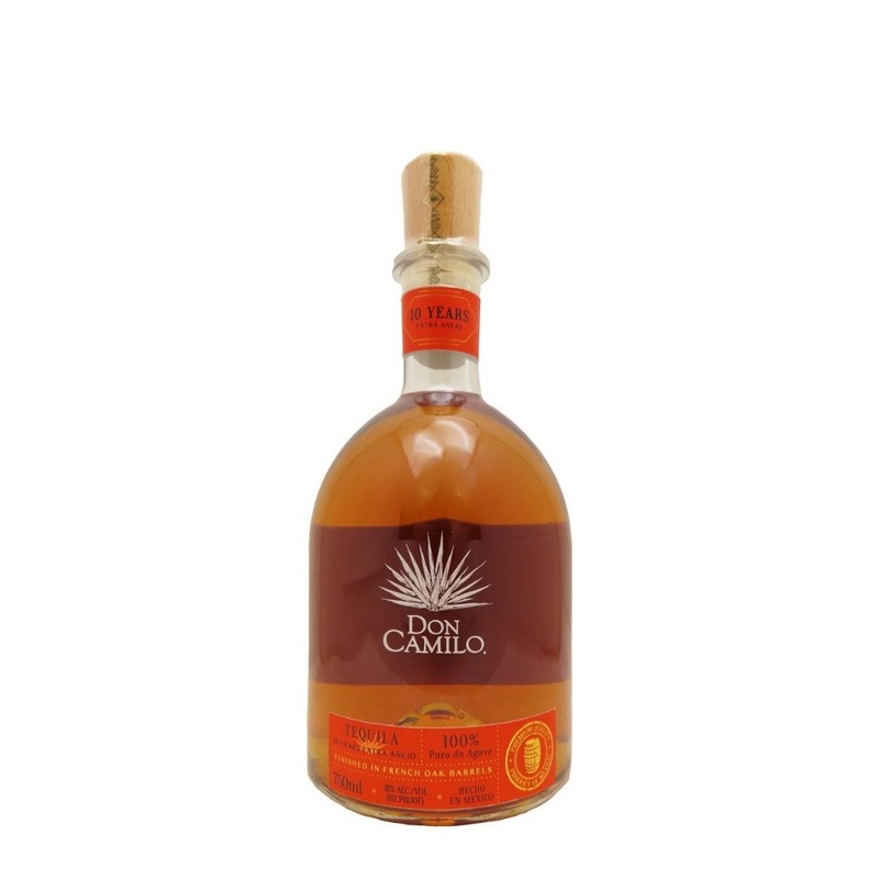 Don Camilo 10yr French Oak Extra Aejo Tequila 82 PF 750mL