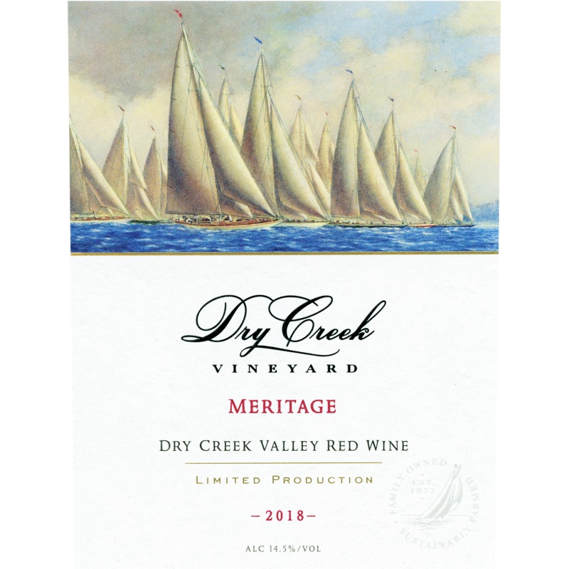 DRY CREEK MERITAGE 2018 750 mL