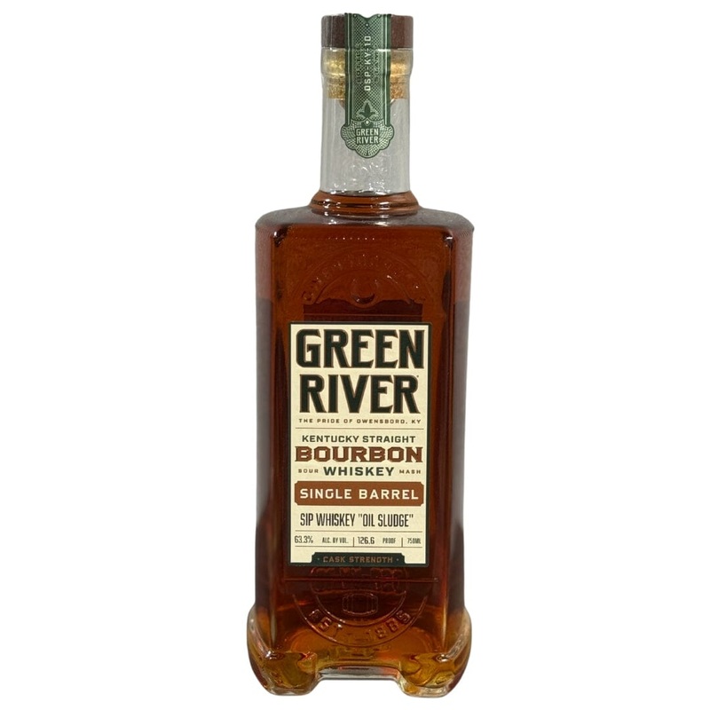 Green River Bourbon x Sip Whiskey Private Select 'Oil Sludge' 126.6 Proof