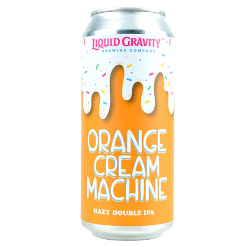 Liquid Gravity Orange Cream Machine Hazy DIPA 16OZ SINGLE CAN