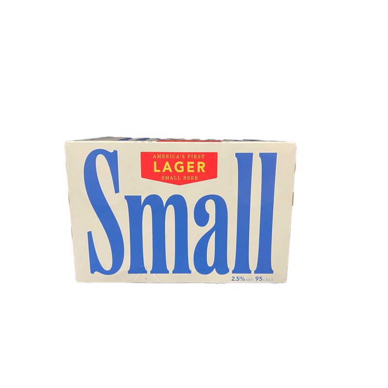 Small Beer Lager 6 Pack Cans