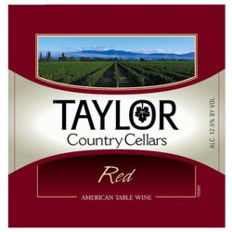 TAYLOR COUNTRY CELLARS AMERICAN RED 18 L