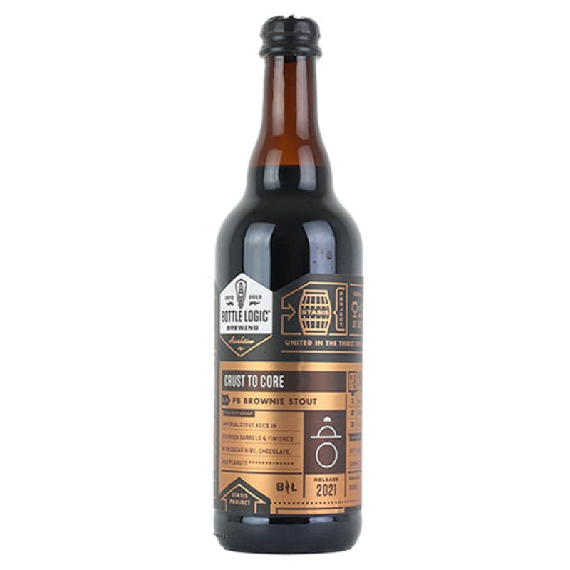 Bottle Logic/Equilibrium Crust To Core Stout 500ML BTL (2021)