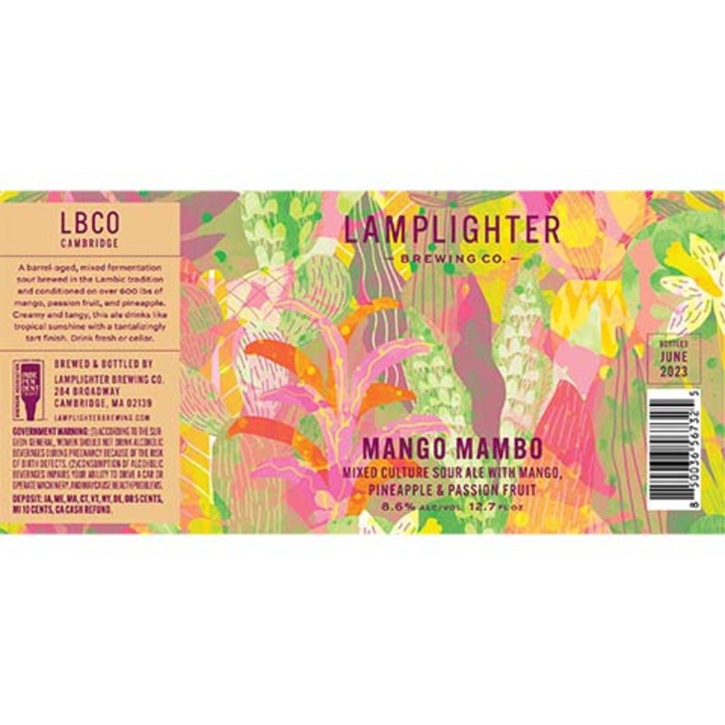 Lamplighter Mango Mambo Sour 375ML BTL