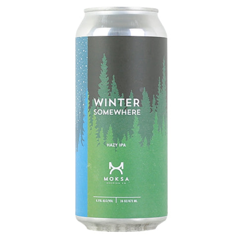 Moksa Winter Somewhere Hazy IPA 16OZ SINGLE CAN