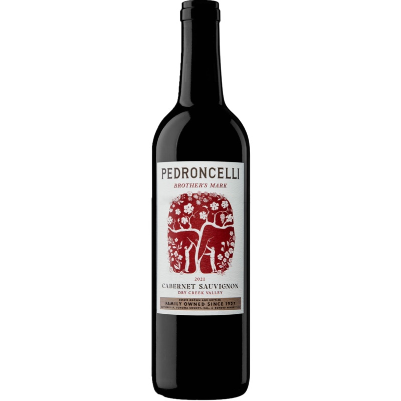 Pedroncelli Cabernet Sauvignon Brothers Mark 21 750ML 750ml Bottle