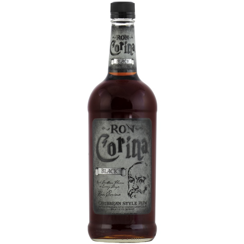 Ron Corina Rum Black 1L 1l Bottle