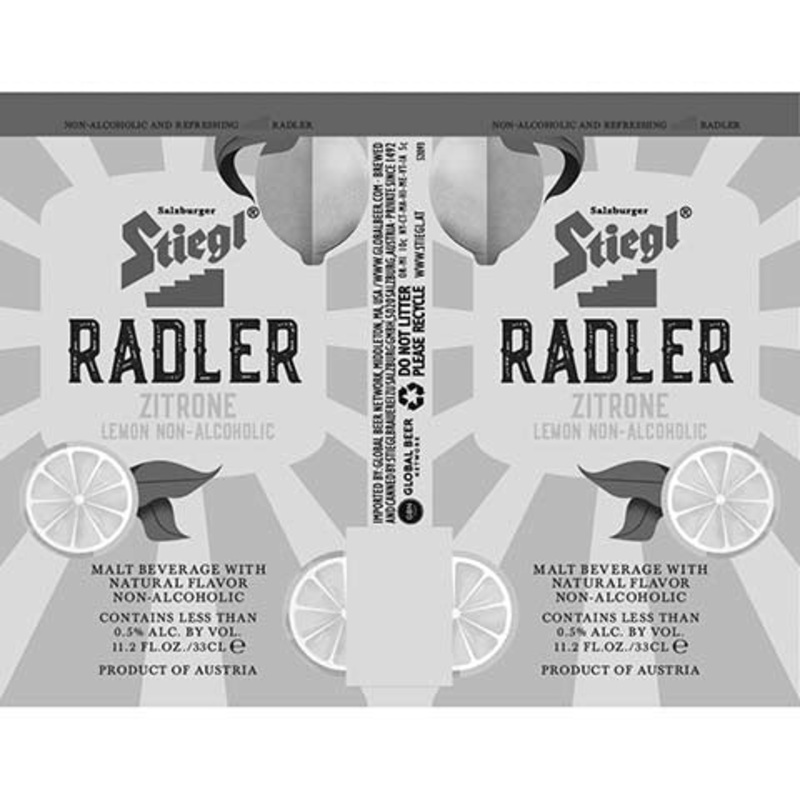 Stiegl Radler Zitrone (Non-Alcoholic) 330ML CAN