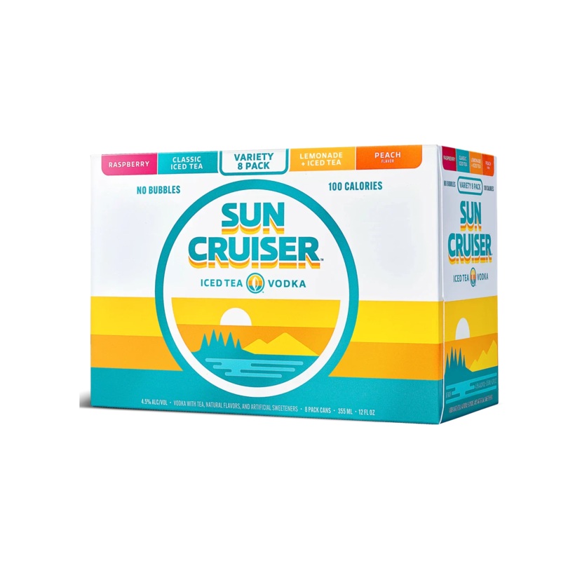 Sun Cruiser Classic Iced Tea Plus Vodka 8pk 12 fl oz Cans