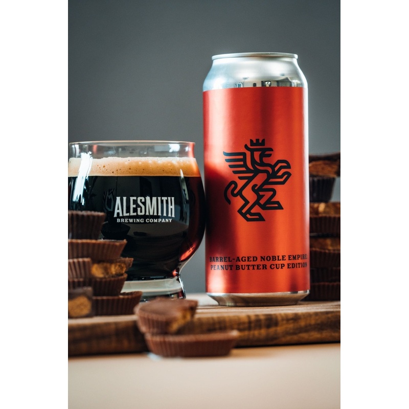 AleSmith Barrel-Aged Noble Empire: Peanut Butter Cup (2024, 12.4% ABV) 16oz can