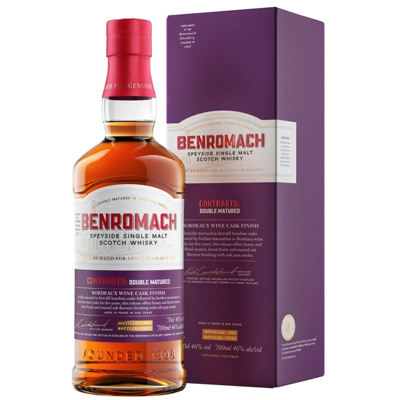 BENROMACH W&B SINGLE CASK BOURBON BARREL #492 2023 700ML @ St. Albert [1057084] 700 ml