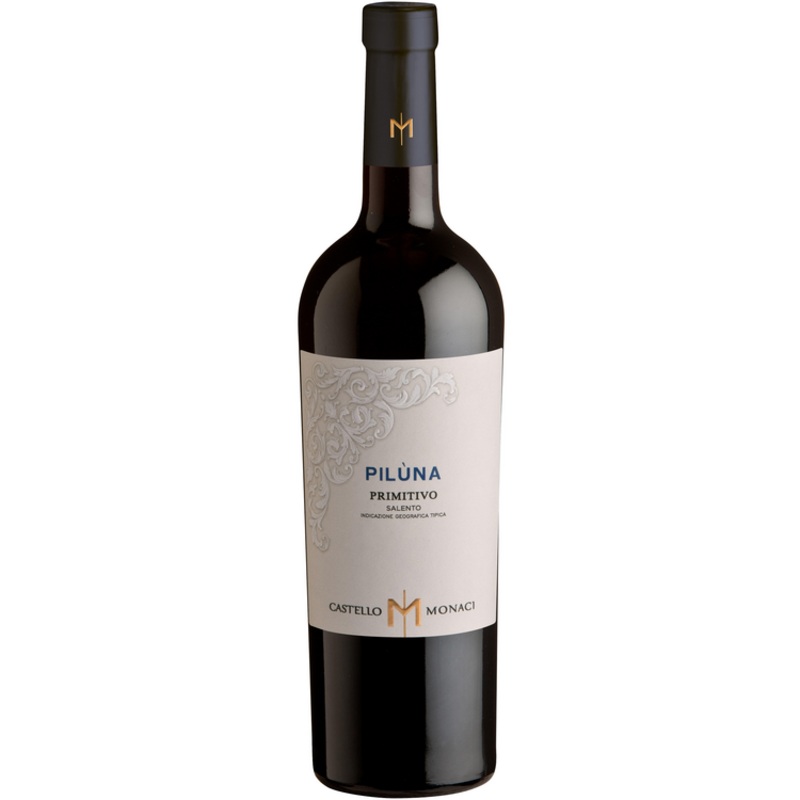 CASTELLO MONACI PRIMITIVO PILUNA SALENTO 2020 750ML 750ML