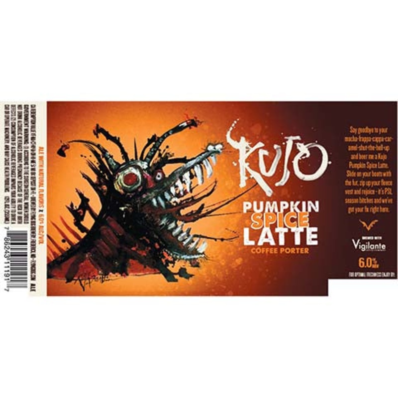Flying Dog Pumpkin Spice Latte Coffee Porter 12OZ SINGLE BTL