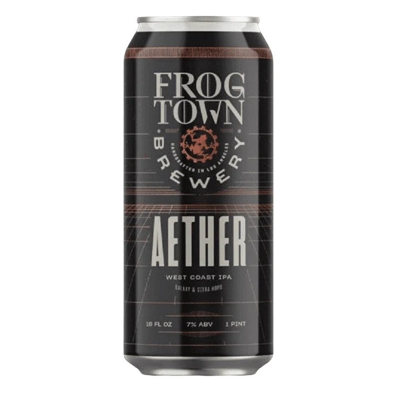Frogtown Brewery 'Aether' West Coast IPA Beer 4-Pack 16OZ 4PK CAN