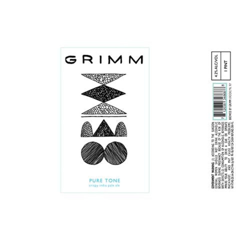 Grimm Pure Tone IPA 16OZ SINGLE CAN