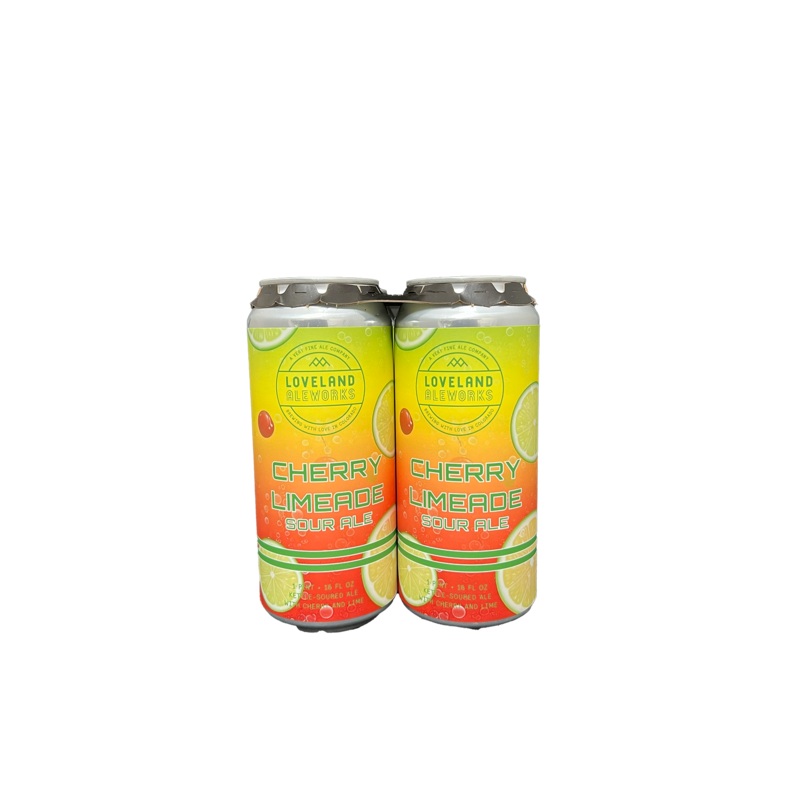 Loveland Aleworks Cherry Limeade Sour 4 Pack Cans