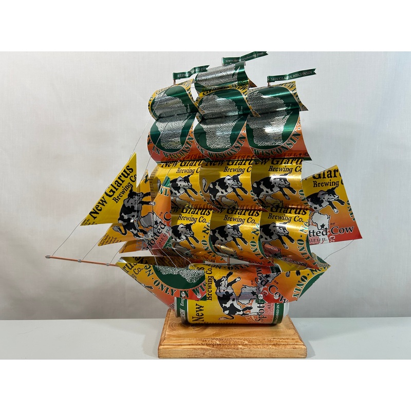 New Glarus Spotted Cow Beer Can Ship