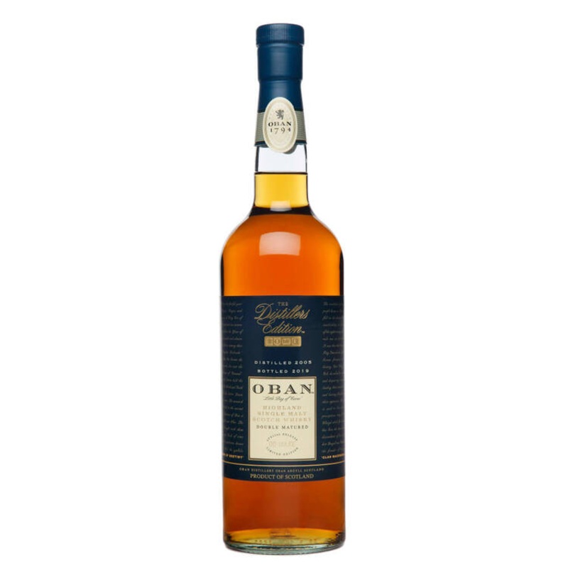 OBAN SINGLE MALT SCOTCH THE DISTILLERS EDITION DOUBLE MATURED 86 750ML 750ML