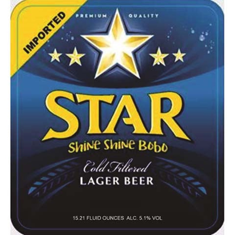 Star Cold Filtered Lager 15.21OZ SINGLE BTL