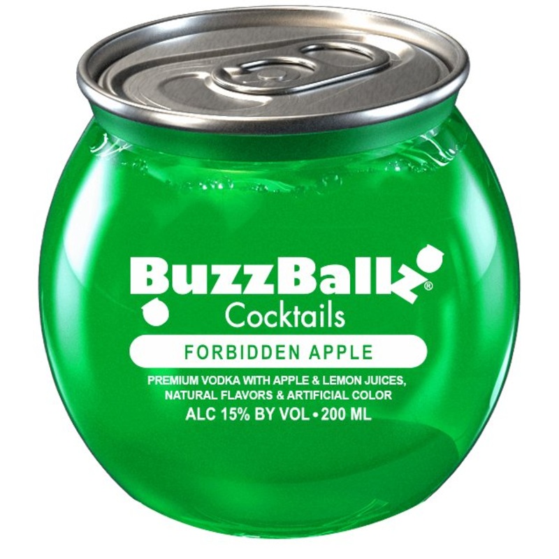 BuzzBallz Forbidden Apple 187mL 24 Pack Case