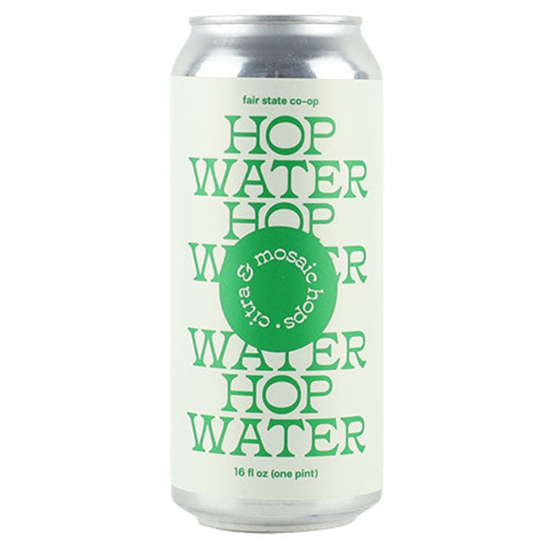 Fair State Hop Water - Citra & Mosaic (Non-Alcoholic) 16OZ SINGLE CAN