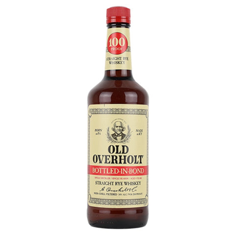 Old Overholt Bottle-In-Bond Straight Rye Whiskey 750ML BTL