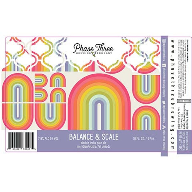 Phase Three Balance & Scale DIPA 16OZ SINGLE CAN