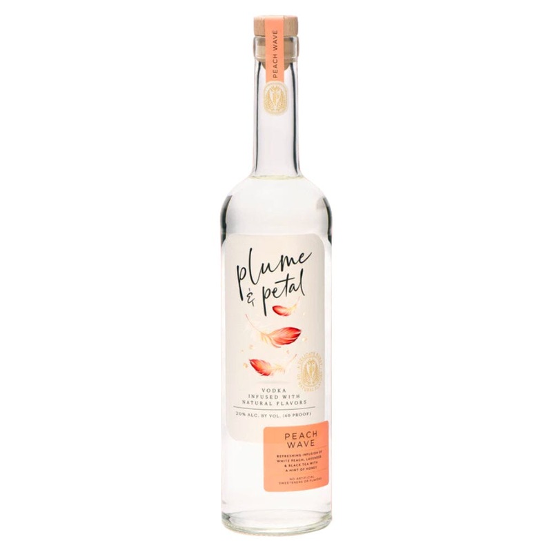 Plume & Petal Peach Wave Vodka