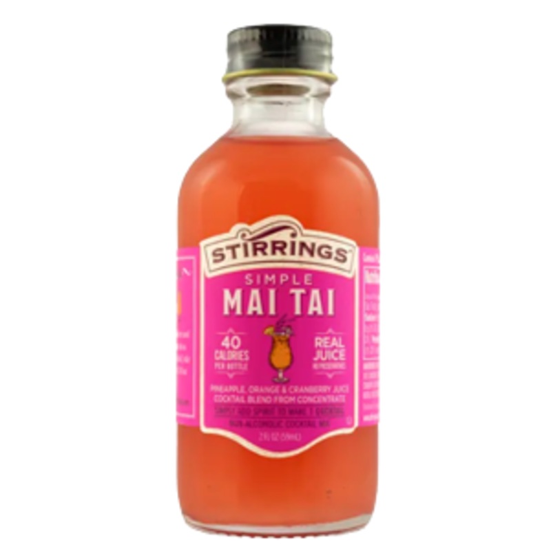 Stirrings Mai Tai Cocktail Mix 750ml Bottle