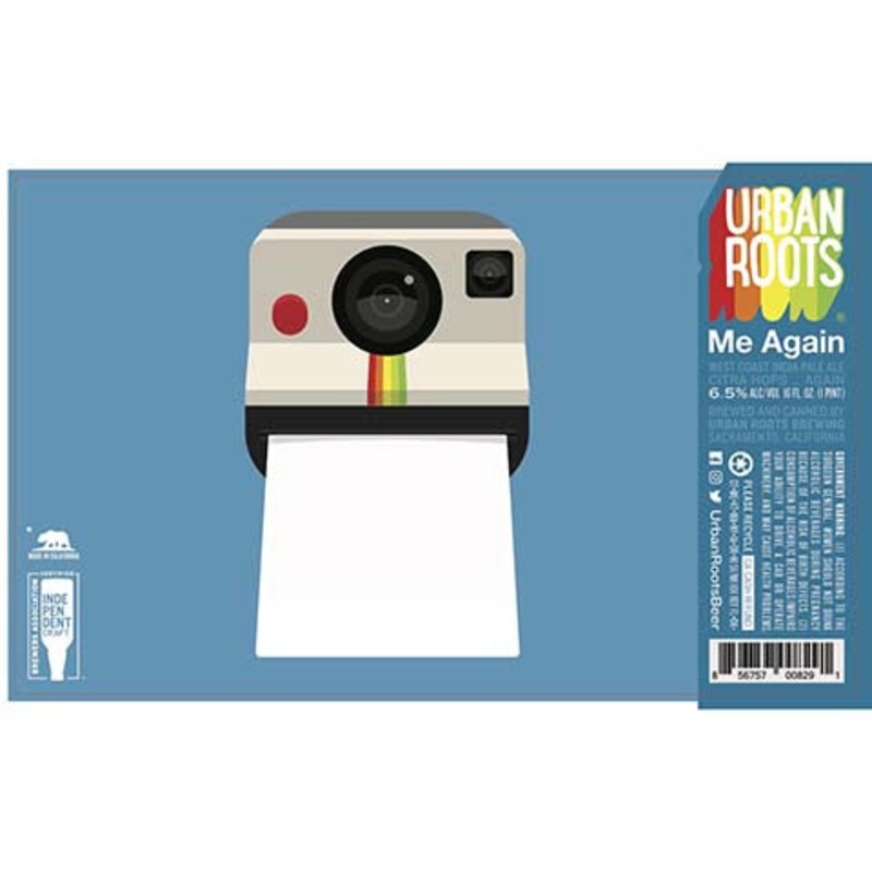 Urban Roots Me Again West Coast IPA 16OZ SINGLE CAN