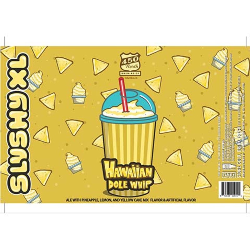 450 North Hawaiian Dole Whip Sour Ale 16OZ SINGLE CAN