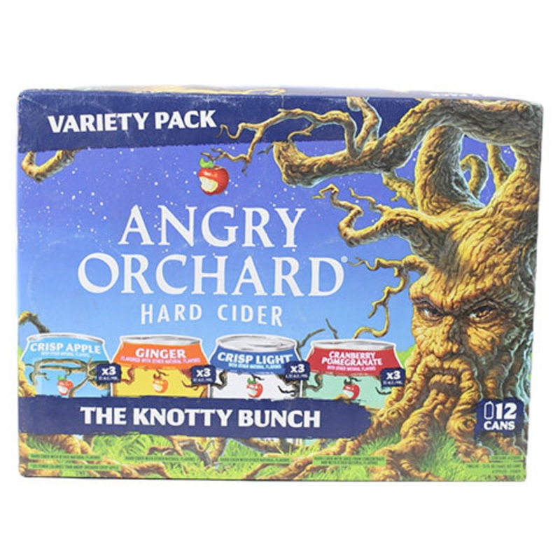 Angry Orchard The Knotty Bunch Cider Variety 12-Pack 12PK 12OZ CAN